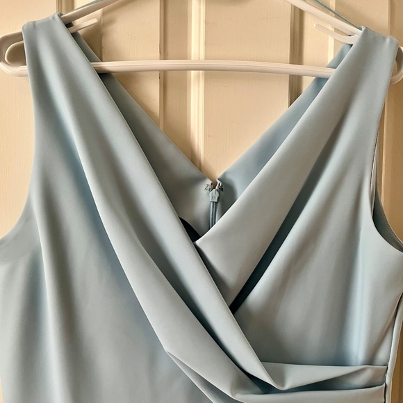 Alex Evenings Ice Blue Party Dress - Picture 4 of 4